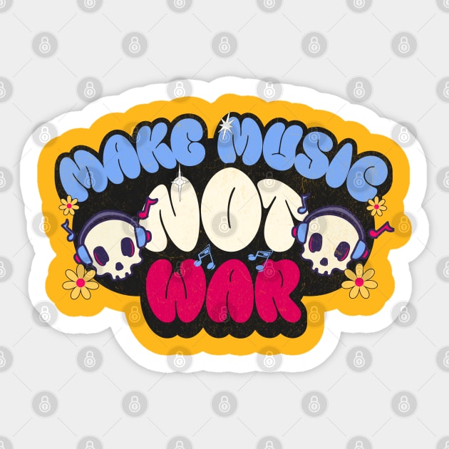 Make Art not War Sticker by AnnaDreamsArt